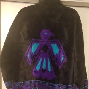 COPY - Plush Native American Southwestern Pattern Jacket